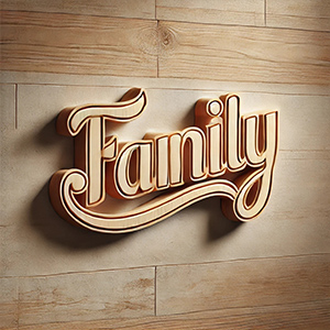 Letters, logos or 3d shapes in wood or MDF 10 mm thick